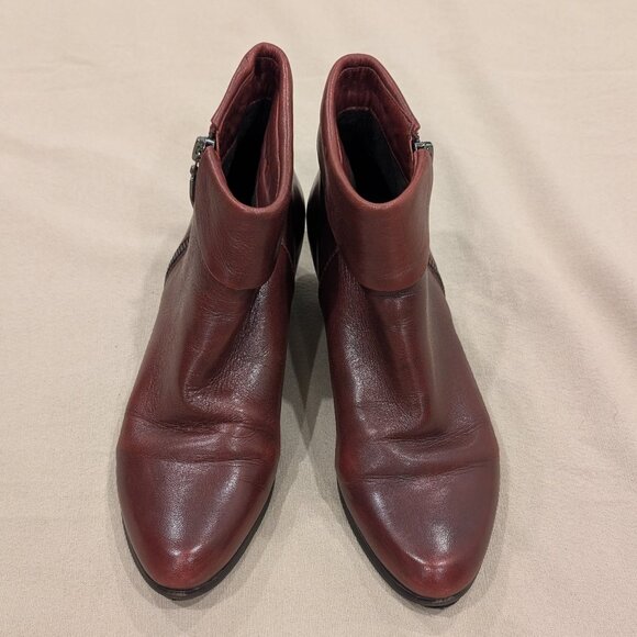Spring Step Stockholm Booties in Bordeaux - Women's sz 7 - Picture 2 of 12